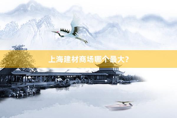 上海建材商场哪个最大？